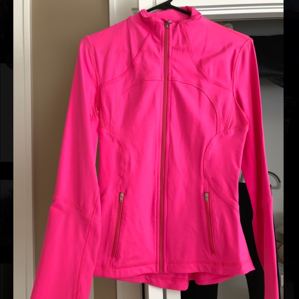 Lululemon Pink Define Jacket Size 6